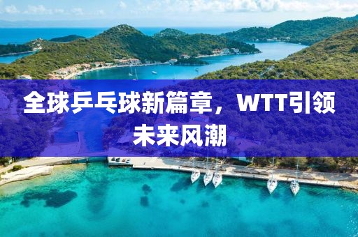 全球乒乓球新篇章，WTT引领未来风潮