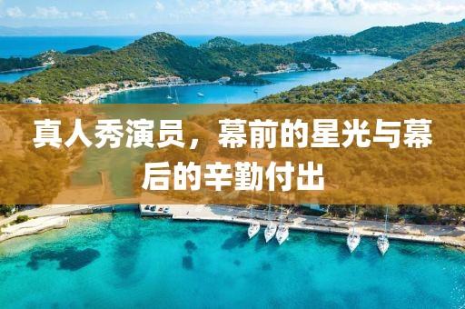 真人秀演员，幕前的星光与幕后的辛勤付出
