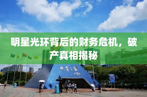 明星光环背后的财务危机，破产真相揭秘