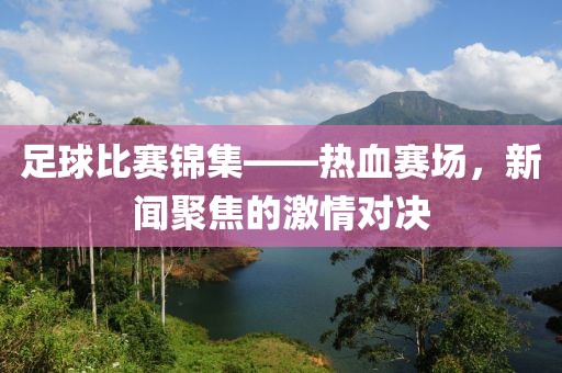 足球比赛锦集——热血赛场，新闻聚焦的激情对决