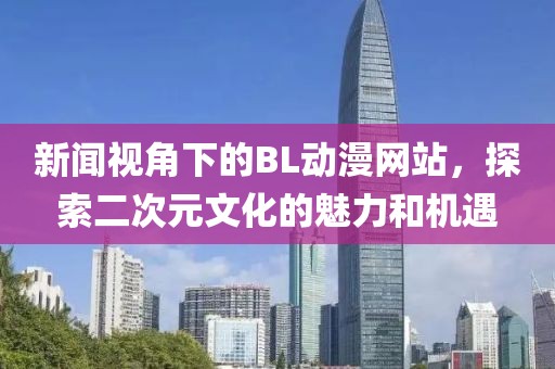新闻视角下的BL动漫网站，探索二次元文化的魅力和机遇