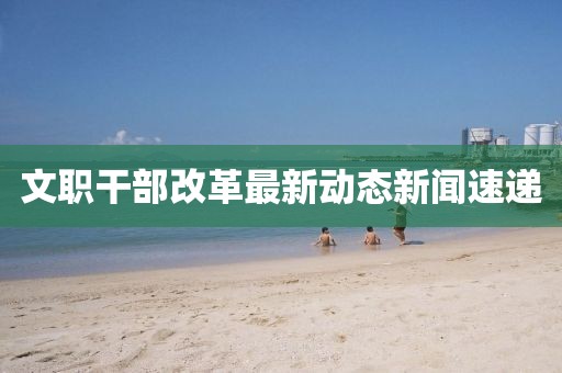 文职干部改革最新动态新闻速递