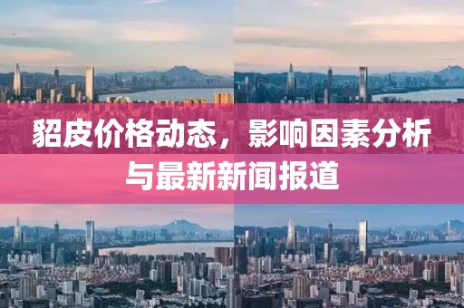 貂皮价格动态，影响因素分析与最新新闻报道