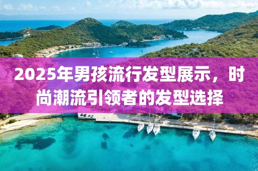 2025年男孩流行发型展示，时尚潮流引领者的发型选择