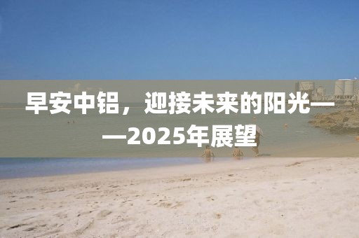 早安中铝，迎接未来的阳光——2025年展望