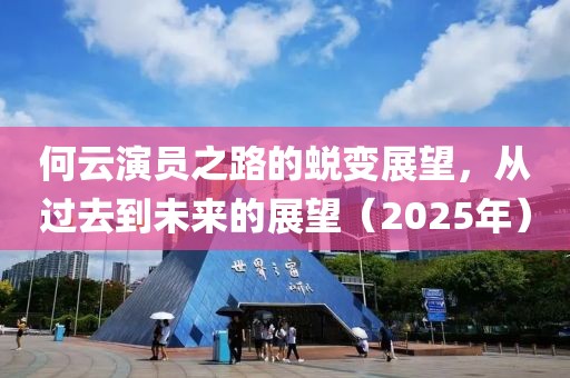 何云演员之路的蜕变展望，从过去到未来的展望（2025年）