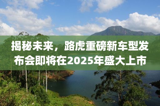 揭秘未来，路虎重磅新车型发布会即将在2025年盛大上市