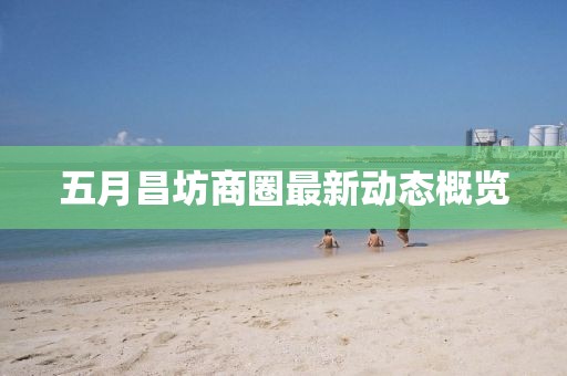 五月昌坊商圈最新动态概览