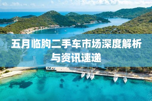 五月临朐二手车市场深度解析与资讯速递