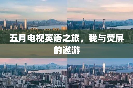 五月电视英语之旅，我与荧屏的遨游