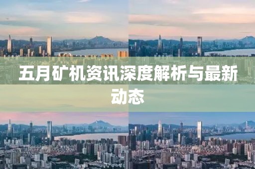 五月矿机资讯深度解析与最新动态