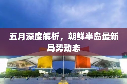 五月深度解析，朝鲜半岛最新局势动态