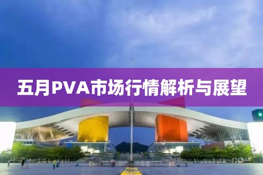 五月PVA市场行情解析与展望