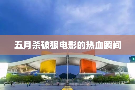 五月杀破狼电影的热血瞬间