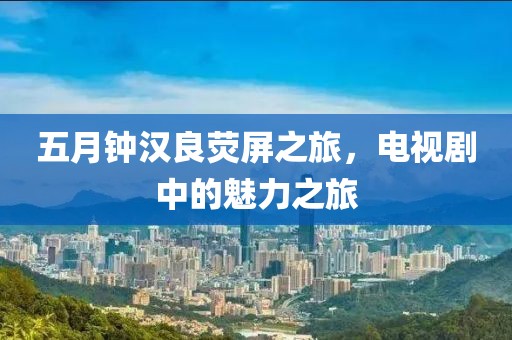 五月钟汉良荧屏之旅，电视剧中的魅力之旅