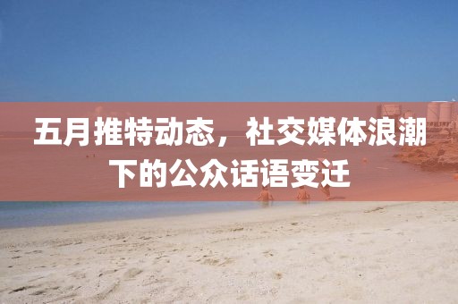 五月推特动态，社交媒体浪潮下的公众话语变迁