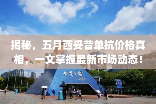 揭秘，五月西妥昔单抗价格真相，一文掌握最新市场动态！
