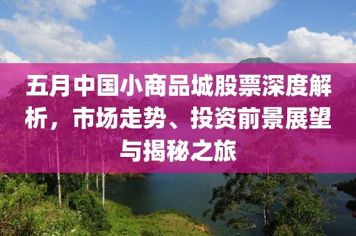 五月中国小商品城股票深度解析，市场走势、投资前景展望与揭秘之旅