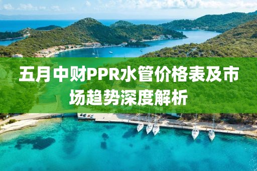 五月中财PPR水管价格表及市场趋势深度解析