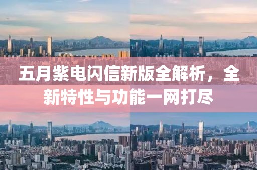 五月紫电闪信新版全解析，全新特性与功能一网打尽