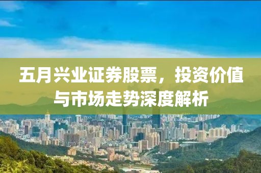 五月兴业证券股票，投资价值与市场走势深度解析