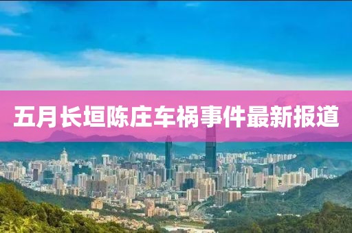 五月长垣陈庄车祸事件最新报道