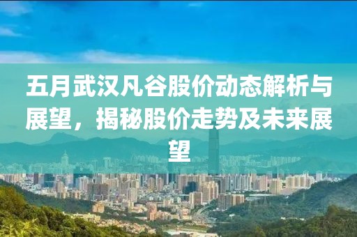 五月武汉凡谷股价动态解析与展望，揭秘股价走势及未来展望