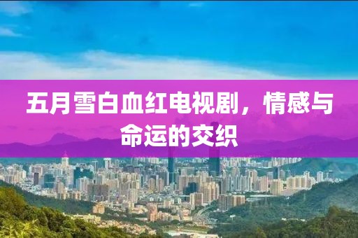 五月雪白血红电视剧，情感与命运的交织