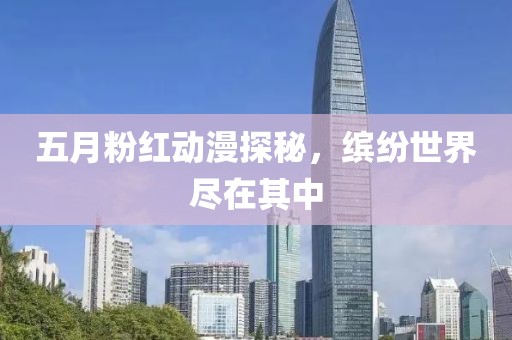 五月粉红动漫探秘，缤纷世界尽在其中