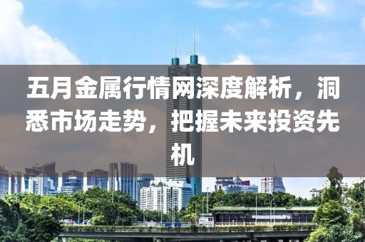 五月金属行情网深度解析，洞悉市场走势，把握未来投资先机