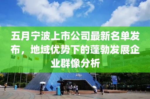 五月宁波上市公司最新名单发布，地域优势下的蓬勃发展企业群像分析