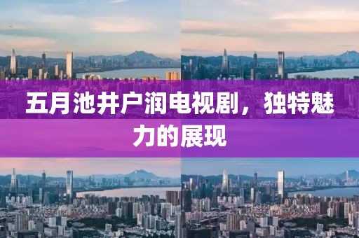 五月池井户润电视剧，独特魅力的展现