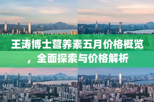 王涛博士营养素五月价格概览，全面探索与价格解析