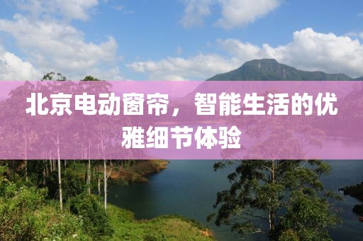 北京 电动窗帘