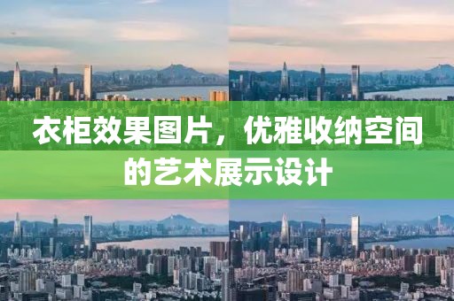 衣柜效果图片