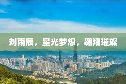 刘雨辰，星光梦想，翱翔璀璨