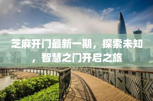 芝麻开门最新一期，探索未知，智慧之门开启之旅